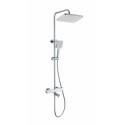 Душевая система с термостатом WONZON & WOGHAND STAY 2, Хром (WW-B3016-T1-CR)
