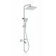 Душевая система с термостатом WONZON & WOGHAND STAY 2, Хром (WW-B3016-T1-CR)