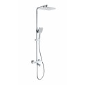 Душевая система с термостатом WONZON & WOGHAND STAY 3, Хром (WW-B3026-T1-CR)