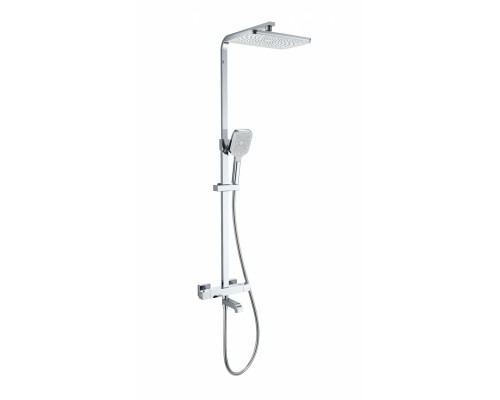 Душевая система с термостатом WONZON & WOGHAND STAY 3, Хром (WW-B3026-T1-CR)