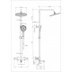 Душевая система с термостатом WONZON & WOGHAND, Белый матовый (WW-B3069-MW)
