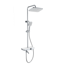 Душевая система с термостатом WONZON & WOGHAND, Хром (WW-B3099-A-CR)