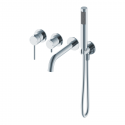 Смеситель для ванны встраиваемый WONZON & WOGHAND STICK, Хром (WW-889017-CR)