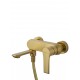 Смеситель для ванны с душем WONZON & WOGHAND BRILLIANT, Брашированное золото (WW-88037079-BG)