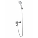 Смеситель для ванны с душем WONZON & WOGHAND CLICK, Хром (WW-FE05L221-CR)