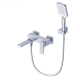 Смеситель для ванны с душем WONZON & WOGHAND CUBE 2.0, Хром (WW-88037068-CR)
