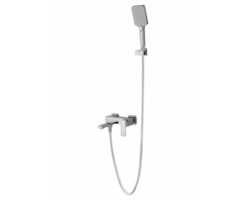 Смеситель для ванны с душем WONZON & WOGHAND CUBE, Хром (WW-88639016-CR)