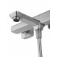 Смеситель для ванны с душем WONZON & WOGHAND DIAMOND, Брашированный никель (WW-88639011-BN)