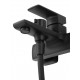 Смеситель для ванны с душем WONZON & WOGHAND EDGE, Черный матовый (WW-88639003A-MB)