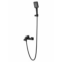 Смеситель для ванны с душем WONZON & WOGHAND FLEX, Черный матовый (WW-88037072-MB)
