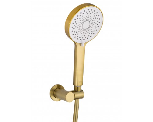 Смеситель для ванны с душем WONZON & WOGHAND STICK, Брашированное золото (WW-88639017- BG)
