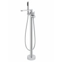 Смеситель для ванны напольного монтажа WONZON & WOGHAND STICK, Хром (WW-88649901-CR)