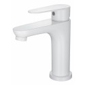 Смеситель для раковины WONZON & WOGHAND ALFA, Белый матовый (WW-A40202-MW)
