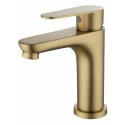 Смеситель для раковины WONZON & WOGHAND ALFA, Брашированное золото (WW-A40202-BG)