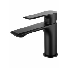 Смеситель для раковины WONZON & WOGHAND BRILLIANT, Черный матовый (WW-88018079-MB)