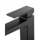 Смеситель для раковины WONZON & WOGHAND CUBE 2.0, Черный матовый (WW-88018068-MB)