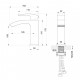 Смеситель для раковины WONZON & WOGHAND FIT, Хром (WW-88139009-CR)