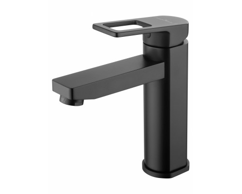 Смеситель для раковины WONZON & WOGHAND FRAME, Черный матовый (WW-88139010-MB)