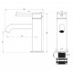 Смеситель для раковины WONZON & WOGHAND STICK, Белый матовый (WW-88139017-MW)