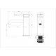 Смеситель для раковины WONZON & WOGHAND STICK, Хром (WW-88139017-CR)