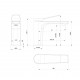 Смеситель для раковины WONZON & WOGHAND, Брашированное золото (WW-XH-012-BG)
