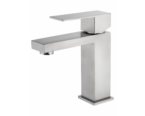 Смеситель для раковины WONZON & WOGHAND, Брашированный никель (WW-A40982-BS)