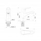 Смеситель для раковины WONZON & WOGHAND, Хром (WW-A40212-CR)