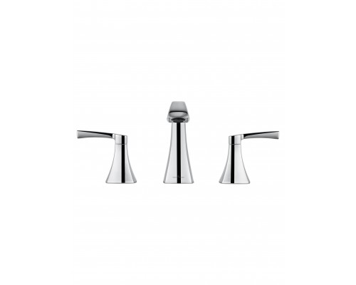 Смеситель для раковины на 3 отверстия WONZON & WOGHAND FLEX, Хром (WW-88083095-CR)