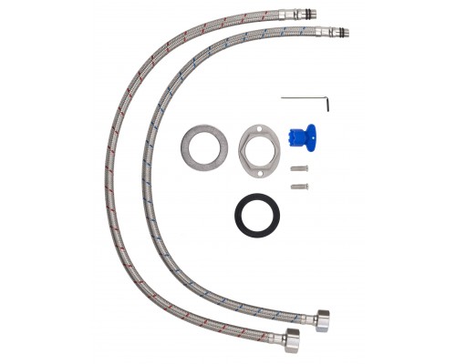 Смеситель для раковины высокий WONZON & WOGHAND FLEX, Брашированное золото (WW-88019072-BG)