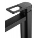 Смеситель для раковины высокий WONZON & WOGHAND FRAME, Черный матовый (WW-88239010-MB)