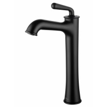 Смеситель для раковины высокий WONZON & WOGHAND STEAM, Черный матовый (WW-88239008-MB)