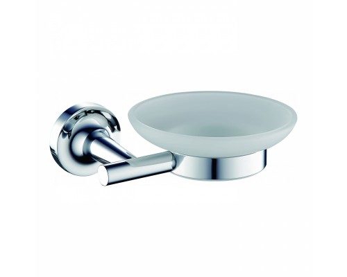 Мыльница с держателем WONZON & WOGHAND SIMPLE, Хром (WW-6522)