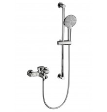 Смеситель для ванны с душевым гарнитуром WONZON & WOGHAND, Хром (WW-C2501-CR)