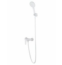 Смеситель для душа WONZON & WOGHAND ALFA, Белый матовый (WW-AE3102-MW)