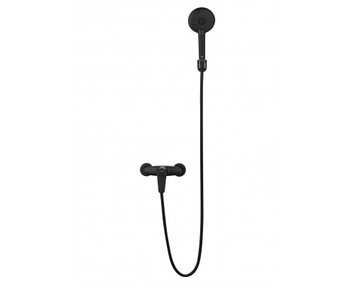 Смеситель для душа WONZON & WOGHAND ALFA, Черный матовый (WW-AE3102-MB)