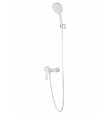 Смеситель для душа WONZON & WOGHAND, Белый матовый (WW-B2585-MW)