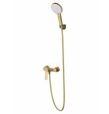 Смеситель для душа WONZON & WOGHAND, Брашированное золото (WW-B2585-BG)