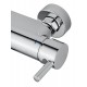 Смеситель для душа с встроенным изливом WONZON & WOGHAND MUSE Corno, Хром (WW-A30902-CR)