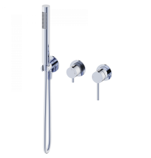 Смеситель для душевой системы встраиваемый WONZON & WOGHAND STICK, Хром (WW-838017-CR)