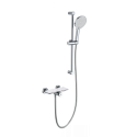 Смеситель для душа с гарнитуром WONZON & WOGHAND ClickPlate, Хром (WW-B2052-A-CR)