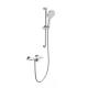 Смеситель для душа с гарнитуром WONZON & WOGHAND ClickPlate, Хром (WW-B2052-A-CR)
