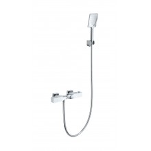 Смеситель для душа с термостатом WONZON & WOGHAND Twist, Хром (WW-B2025-A-CR)