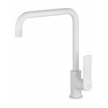 Смеситель для кухни WONZON & WOGHAND, Белый матовый (WW-L1006-MW)