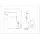 Смеситель для кухни WONZON & WOGHAND, Хром (WW-L1005-CR)