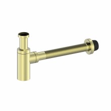 Сифон для раковины WONZON & WOGHAND, Брашированное золото (WW-88SS101-BG)