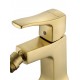 Смеситель для биде WONZON & WOGHAND FLEX, Брашированное золото (WW-88016072-BG)