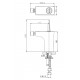 Смеситель для биде WONZON & WOGHAND SHARK, Хром (WW-48B5001-CR)
