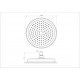 Верхний душ WONZON & WOGHAND, Хром (WW-88DP05-CR)
