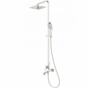 Душевая система WONZON & WOGHAND FLEX, Брашированный никель (WW-88047072-BN)