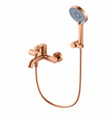 Смеситель для ванны с душем WONZON & WOGHAND TOR, Розовое золото (WW-88037073-RG)